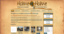 Desktop Screenshot of homeathomeproperties.co.za